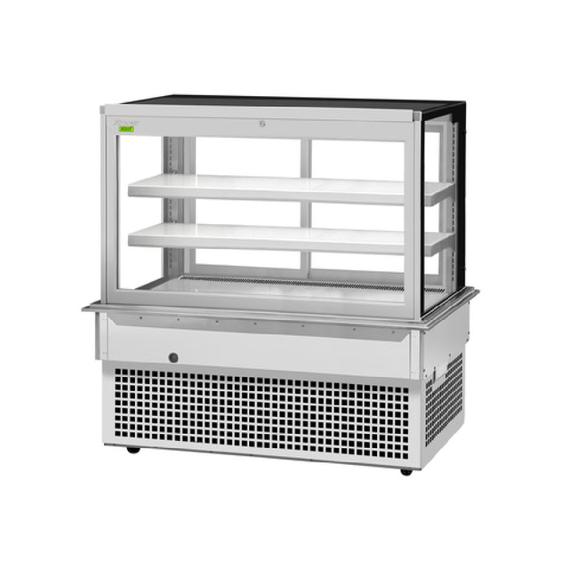 Turbo Air TBP60-54FDN Drop-In Refrigerated Bakery Display Case 61-3/4"W 21.8 Cu. Ft. Capacity