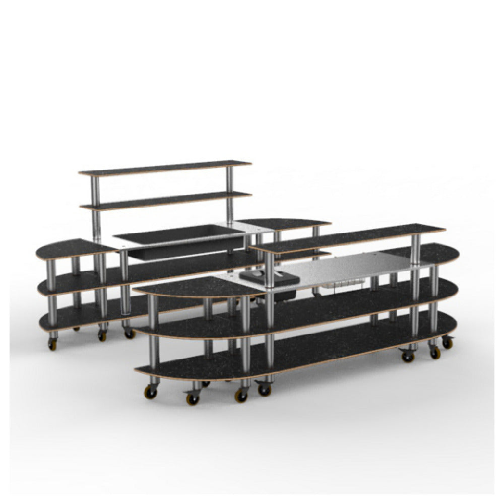 Steelite MGCMLC10MSXW Back Bar Mixed Materials (minimum = Case Quantity 1 Per Case) (repack Item)