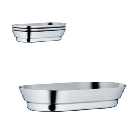 Bauscher Hepp 06.6535.6040 - Bread Bowl, 9-3/4" X 5-1/2" X 2", Oblong