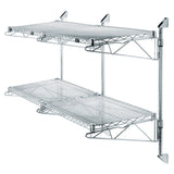 Quantum CB18 Cantilever Single Shelf Post Wall Mount (2) 18" Single Post Cantilever Arms