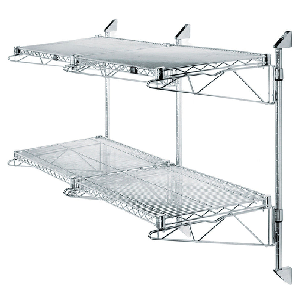 Quantum CB18S Cantilever Single Shelf Post Wall Mount (2) 18" Single Post Cantilever Arms