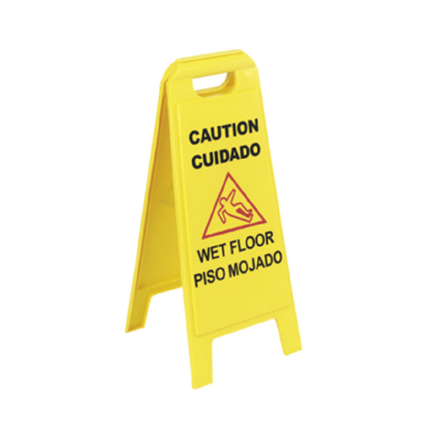 Carlisle 3690000 Carlisle Flo-Pac® Safety Floor Sign "Wet Floor" 11"W X 25"H