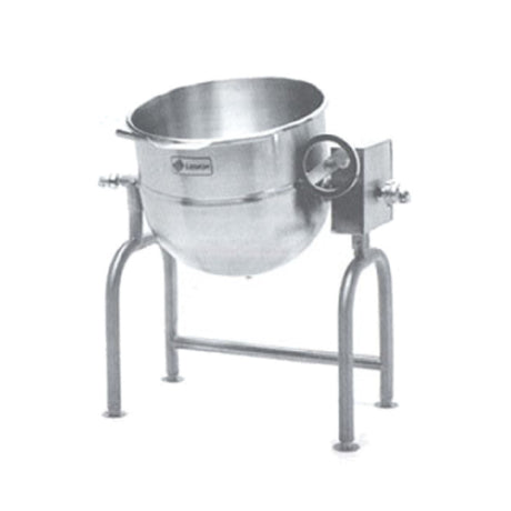 Legion TWU-40 Direct Steam Tilting Kettle 40-gallon 304 Stainless Steel Liner