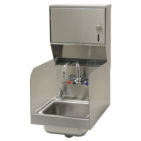 Advance Tabco 7-PS-73 Hand Sink Wall Mounted With Left & Right Side Splashes