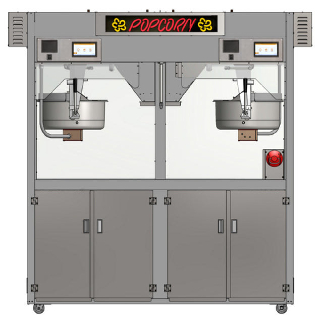 Gold Medal 2873-00-821 - PopClean® 32 Oz. Popcorn Machine (72") With Updraft HEPA Filtration System (for Each Kettle)
