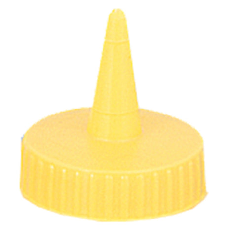 Browne Foodservice 11012102T Top For Squeeze Bottle Yellow