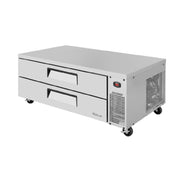 Turbo Air TCBE-60SDR-N - Super Deluxe Chef Base Refrigerator, 60"W X 32-1/8"D X 20-1/4"H