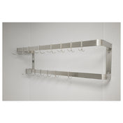 Winholt SSWMPR-4816-D - Pot Racks, Wall Mount, 48"W