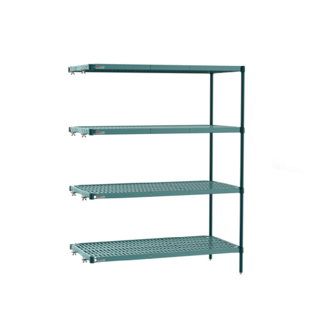 Metro PR-245474K3-A-4 Super Erecta Pro® Add-on Unit 24"W X 54"D X 74"H (4) Corrosion Resistant Shelves With Removable Polymer Shelf Mats