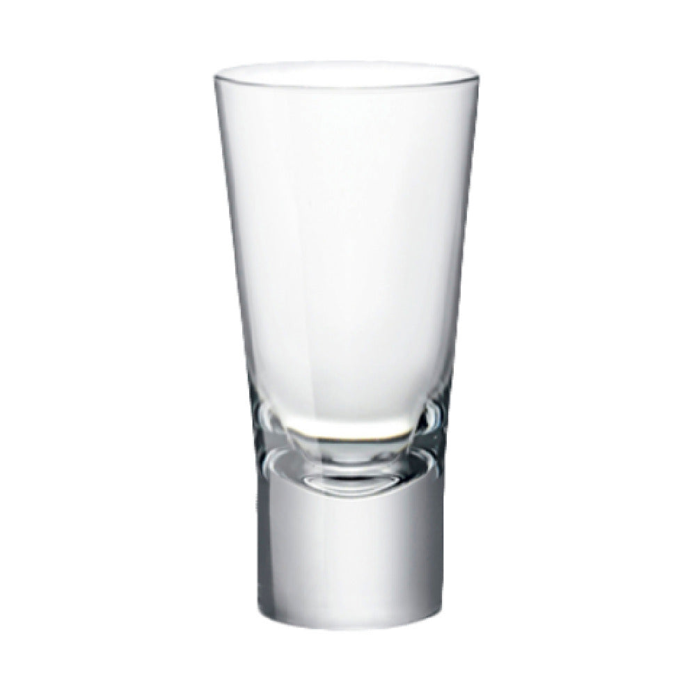 Steelite 4945Q426 Shot Glass 2-1/4 Oz. (H 4-1/4" M 2" T 2" B 1-1/4") Plain