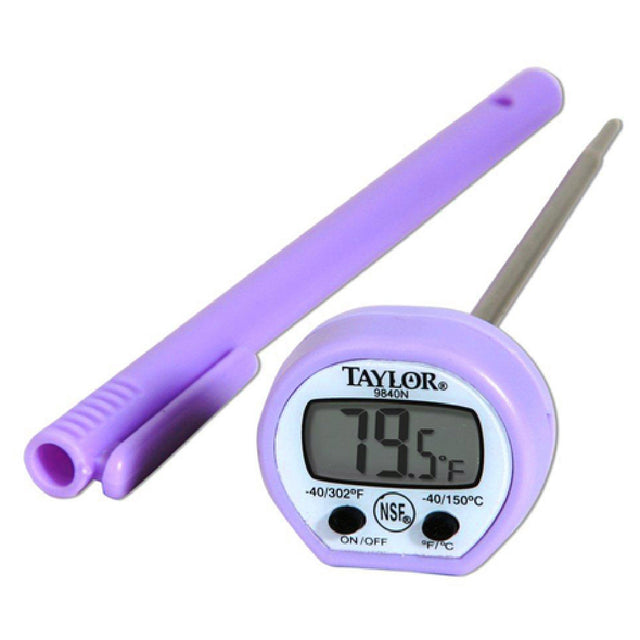 Taylor 9840PRN Pocket Allergen Thermometer Digital 40° To 302°F (-40° To 150°C) Temperature Range