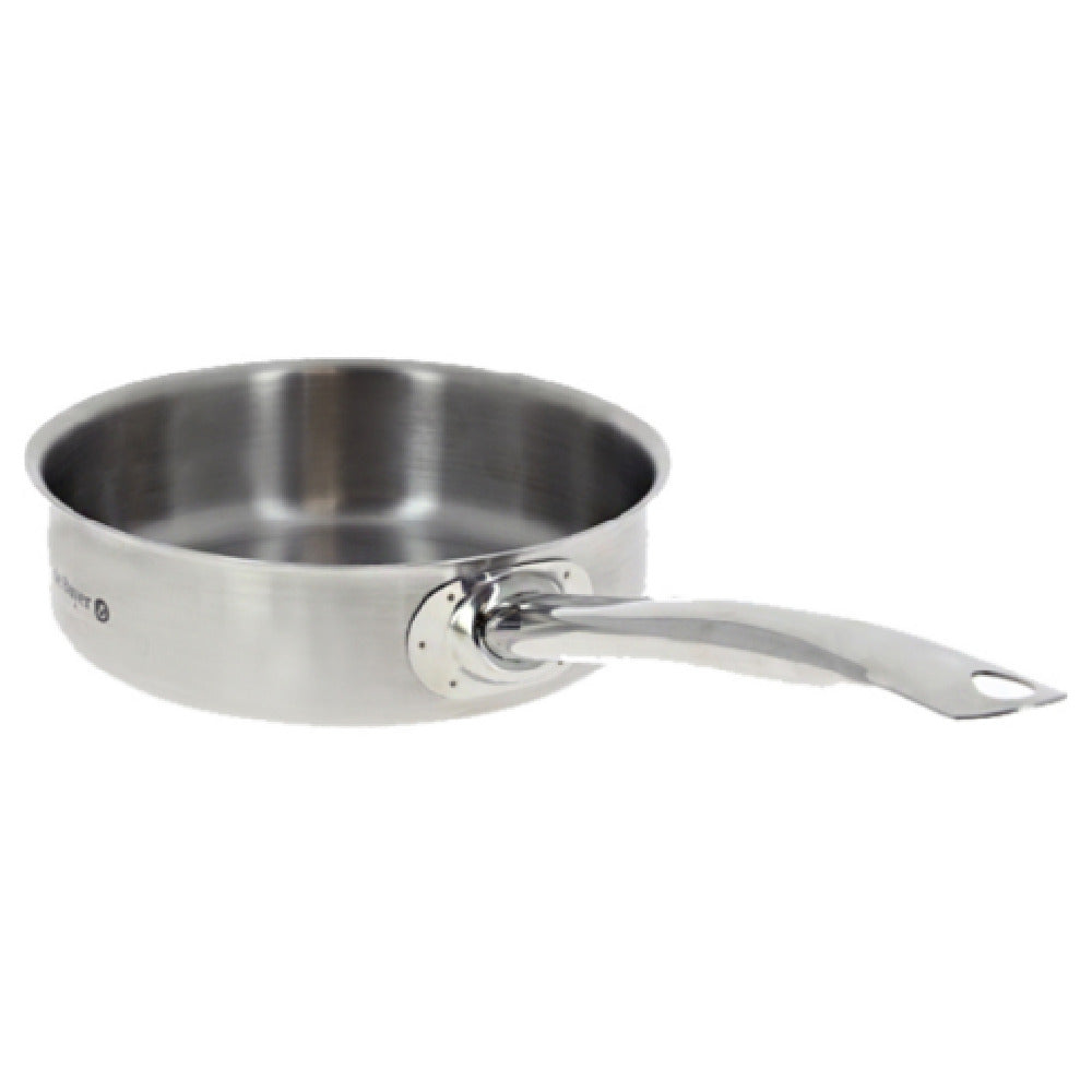 JB Prince S461 20 De Buyer Prim Appety Straight Saute Pan 7.9"dia Stainless Steel