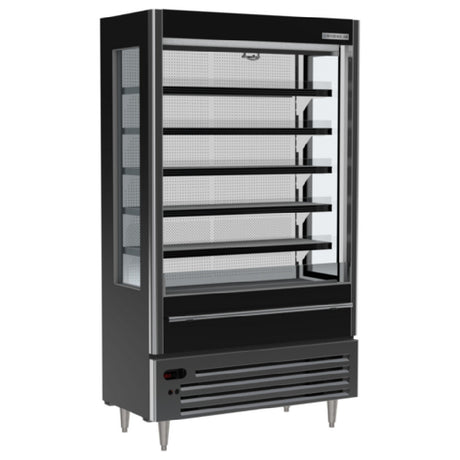 Beverage Air VMHCSL-18-1-B Vuemax Series Slim Open-Air Merchandiser 47-7/16"W X 24-3/8"D X 83-1/2" H