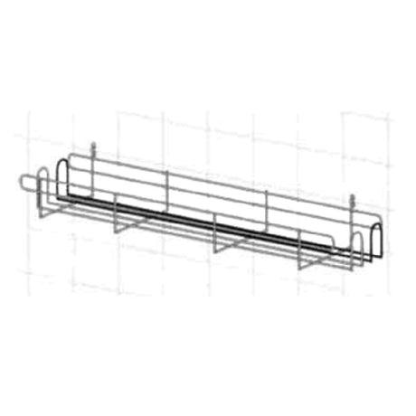 Metro SR24BR SmartWall Grid Mount Spice Rack 22 1/2"W X 5 1/4"D X 4"H Brite Zinc Finish