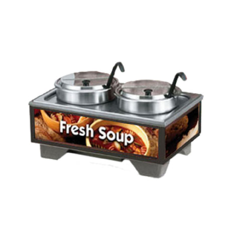 Vollrath 720202003 Cayenne® 72020 Full Size Rethermalizing Model 1220 Soup Merchandiser Base