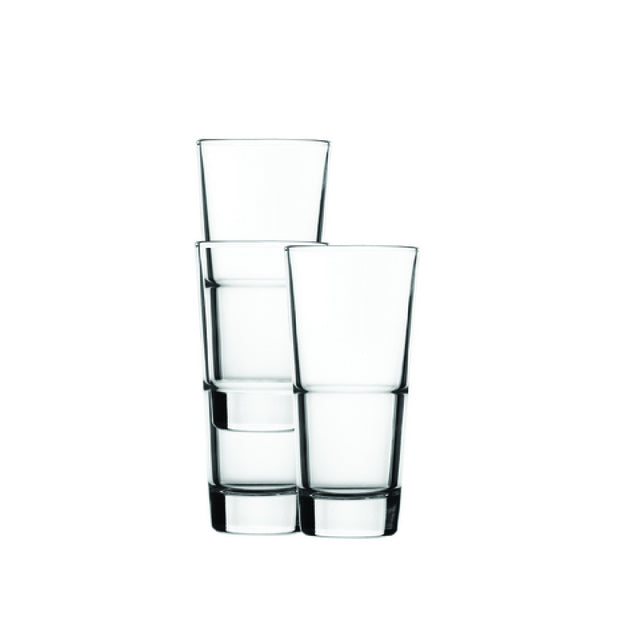 Hospitality Brands HGU52070-012 - Hospitality Brands - V-Stack Hi Ball, 14 Oz., Premium Glass (12 Each Per Case)