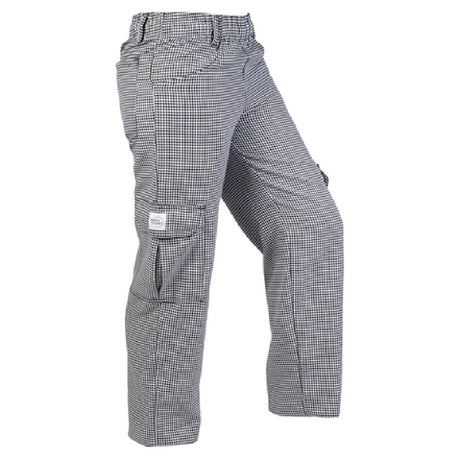 Mercer Culinary M61071HT3X Genesis Women's Cargo Pants Elastic Waist Belt Loops