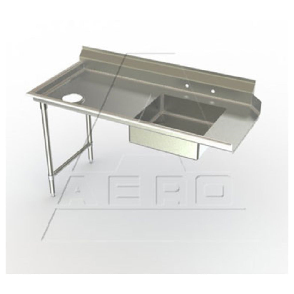 AERO Manufacturing 2SD-L-144 Aerospec™ Soiled Dishtable Straight Design 144"W X 30"D X 43"H