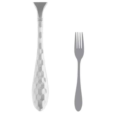 Steelite 5714SX023 Dessert Fork 7-1/8" 18/0 Stainless Steel Heavy Weight