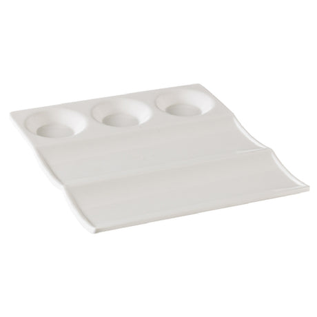 Yanco NC-4600 Nu-Classic Compartment Plate 9" X 8" Rectangular