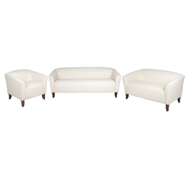 Flash Furniture 111-SET-WH-GG Hercules Imperial Series Reception Set Includes: (1) 33-1/2"W X 31"D X 29"H Chair