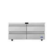 Atosa USA, Inc. AUF60D4 - Undercounter Freezer, 15.5 Cu. Ft., 4 Drawers