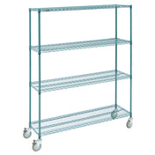 Hubert 69963 - Shelving Unit, Wire, Mobile