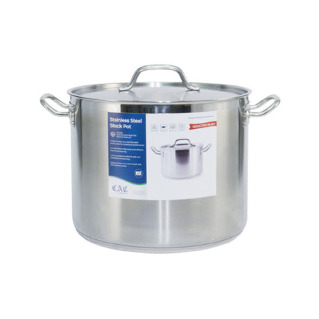 CAC China STKP-25 Stock Pot 25 Qt. 13-3/8" X 10-1/4"