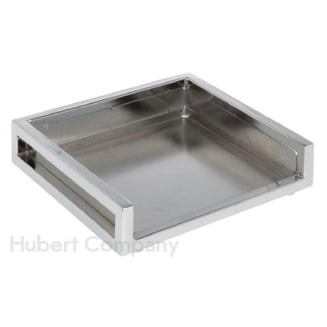 Hubert 75748 - Cerve Collection Napkin Holder, 8-3/5"L X 8-3/5"W X 2-1/10"H, Holds 7-1/2" Square Napkins