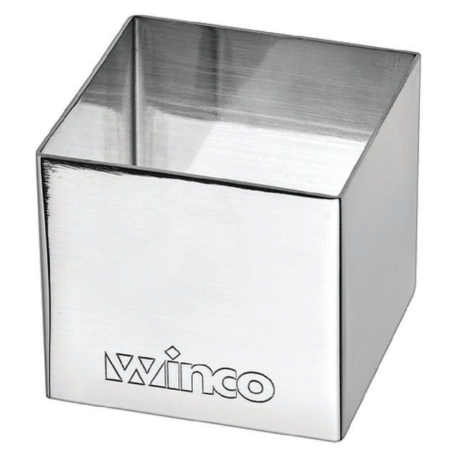 Winco SPM-22S Pastry Mold 2"W X 2"D X 2"H Square