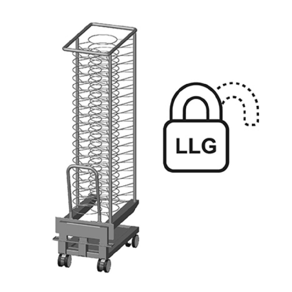 Lainox LLG Long Life Gasket Automatic Tracked Frame Hold & Release 03 Kw