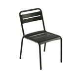 Emuamericas Llc E161N-41 Star Stacking Side Chair Outdoor/indoor Steel Slats Back And Seat