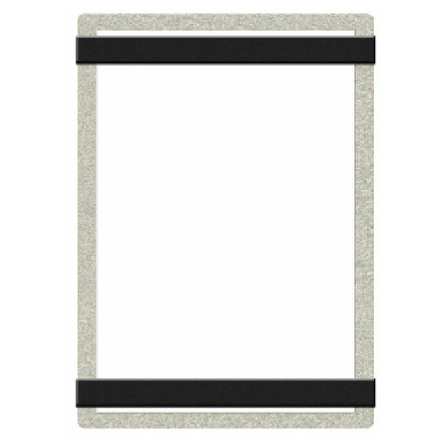 Menu Solutions ALSIN57-RB Menu Board Holds 5" X 7" Insert Single Panel