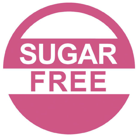 Hubert 62989 - Dietary Label, "Sugar Free", 1" Dia.