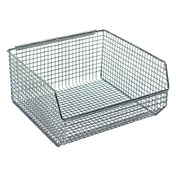 Quantum QMB535CCS - Mesh Stack And Hang Bin, 10-3/4"W X 11"L X 5"H, Rectangular