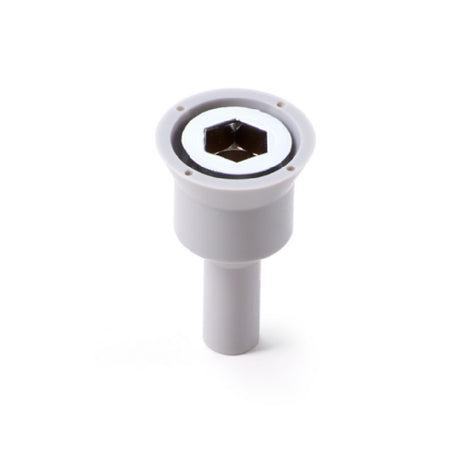 Krowne 23-126 - Drain For GSB Units, 40°F - 140°F Temperature Range, ABS Plastic (Drain And Hex Insert)
