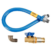 Franklin Machine Products 157-1107 Dormont® Gas Connector Kit 36"L X 3/4" Fittings Includes Heavy Duty Gas Hose