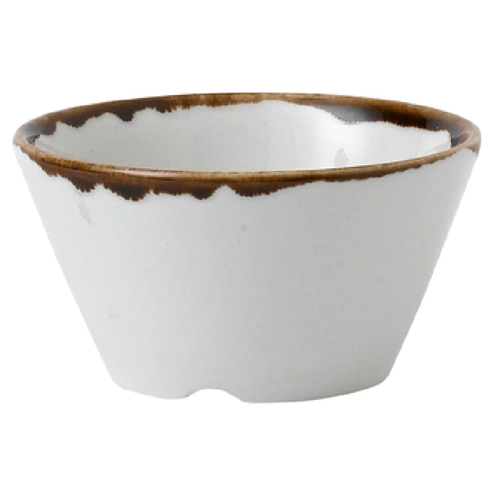 Arc Cardinal FM740 Dudson Harvest Natural Sauce Dish 3.0 Oz (D:3.25'') Vitrified Ceramic