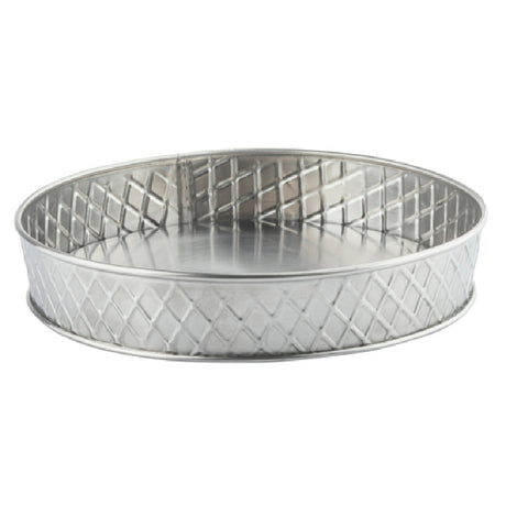 Tablecraft 10034 Lattice Collection™ Platter 8-1/8" Dia. X 1-1/2" Round