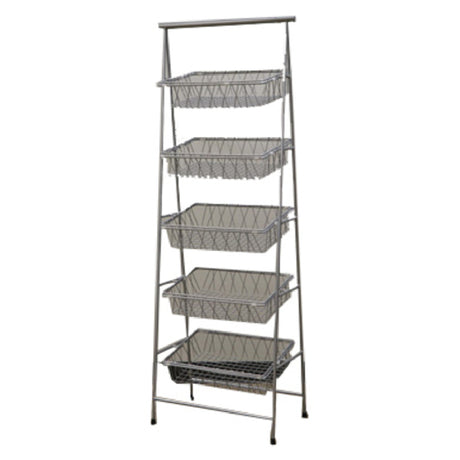 GET Enterprises IR-951T-SV Urban Renewal™ POP™ Pane Stand 23-1/2“ X 14“ X 64" Rectangular