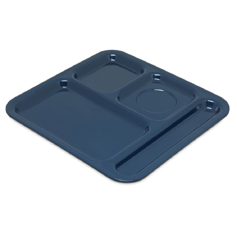 Carlisle 4398450 Carlisle School Compartment Tray 10-1/9"L X 9-25/32"W Right-handed