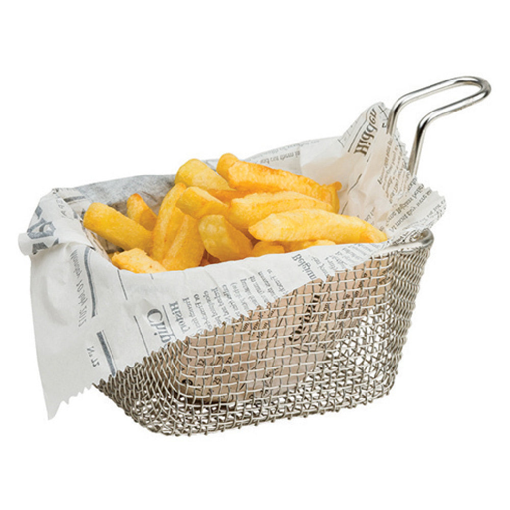 Matfer 051136 French Fry Basket 4"L X 3-1/3"W X 3-1/3"H Stainless Steel