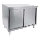 GSW USA CTD-P2448S Work Table Cabinet Base With Sliding Doors 48"W X 24"D X 35"H