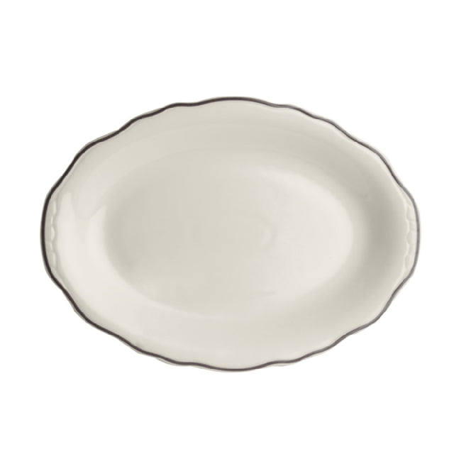 Steelite HL52763927 Oval Platter 12.625" X 9.75" Carolyn