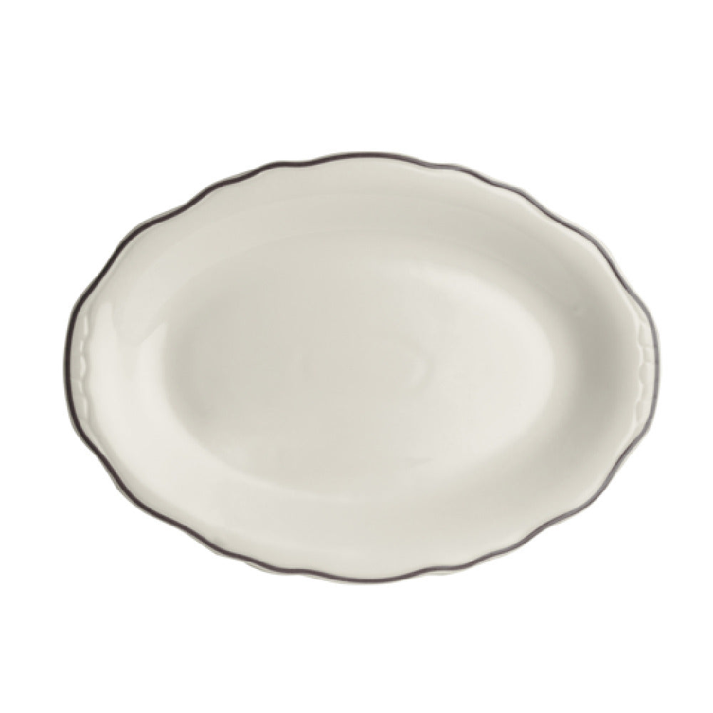 Steelite HL52763927 Oval Platter 12.625" X 9.75" Carolyn