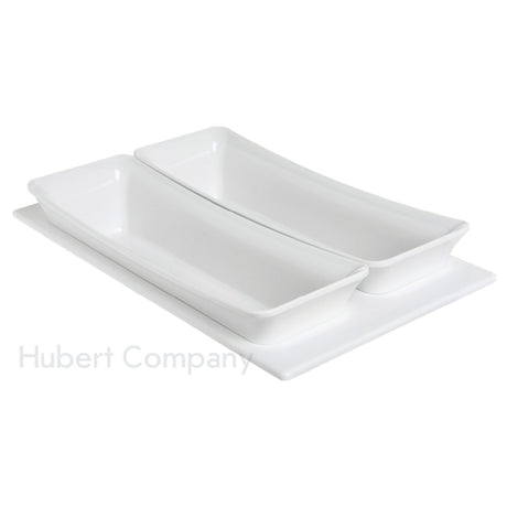 Hubert 11208 - Tile, 1/2-size Long, 2-cutouts