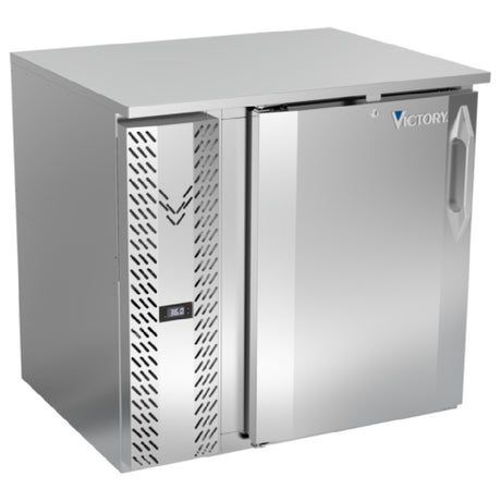 Victory VBB36HC-F-S - Back Bar Refrigerator, Food Rated, One-section