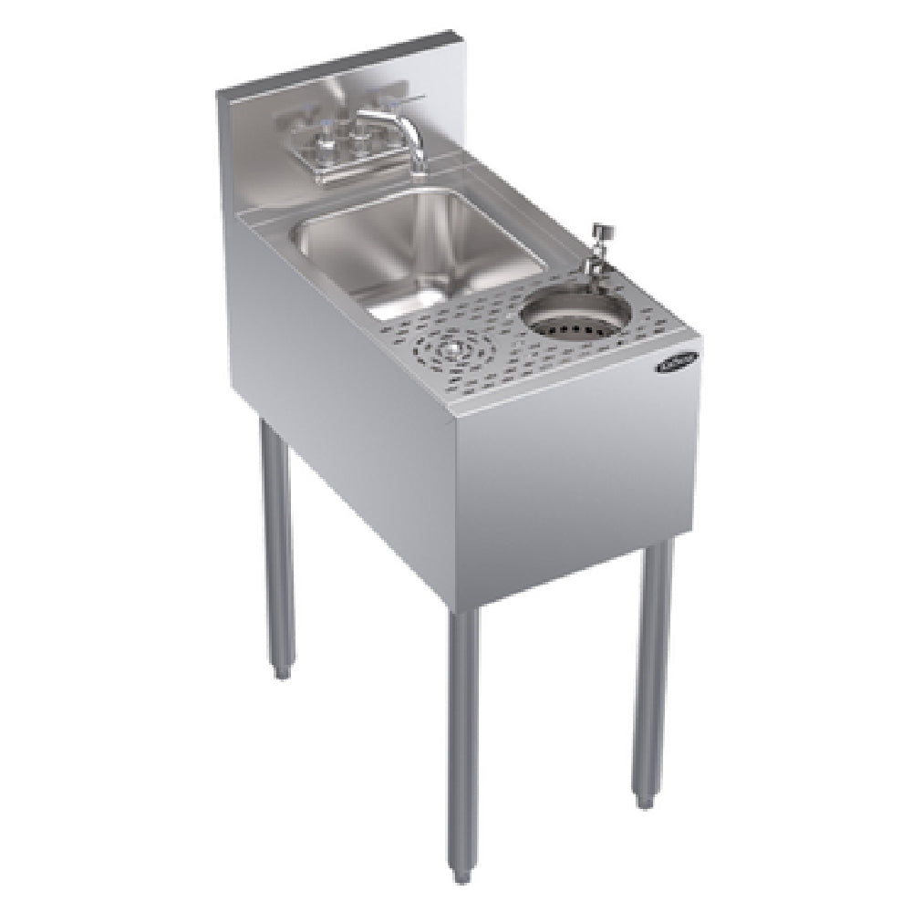 Krowne KR24-MS14 Royal Series Underbar Speed Unit 14”W X 24”D 10” X 14” X 7” Deep Sink Bowl