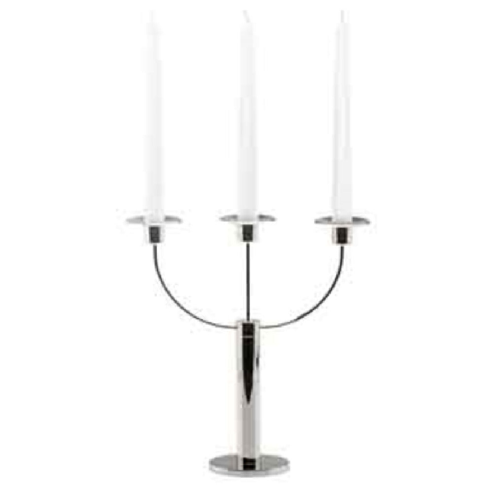 Bauscher Hepp 12.4843.0030 - Candelabra, 11-1/4"H (286mm), With (3) Candle Holders