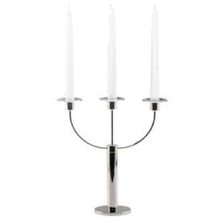 Bauscher Hepp 12.4843.0030 - Candelabra, 11-1/4"H (286mm), With (3) Candle Holders